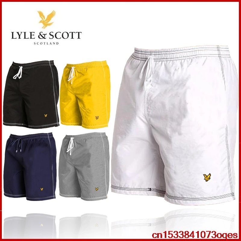 

Lyle&Scott- New Brand Men's Swim Shorts Swimwear Trunks Men's Beach Shorts Men Swimming Short Swimsuits Running Sports 2LS7