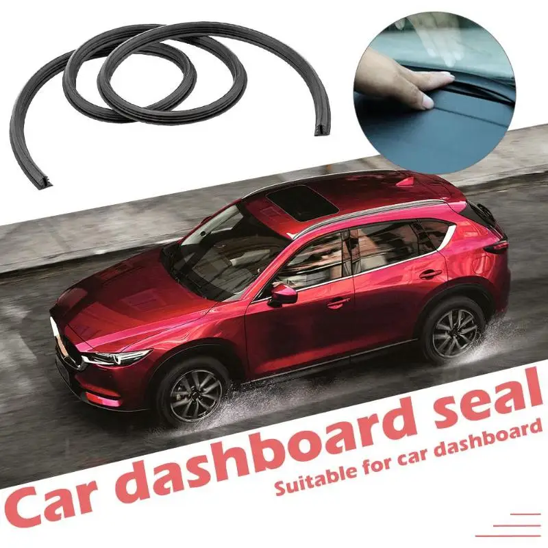1.6m Car Dashboard Sealing Strip Weatherstrip Front Windshield Rubber Sound Proof Insulation Seal Universal Automobile Interior
1.6m Car Dashboard Sealing Strip Weatherstrip Front Windshield Rubber Sound Proof Insulation Seal Universal Automobile Interior