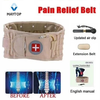 Lumbar Spinal-air Decompression Back Belt Air Traction Waist Protect Belt Pain Lower Lumbar Support& Extender Belt Best
Lumbar Spinal-air Decompression Back Belt Air Traction Waist Protect Belt Pain Lower Lumbar Support& Extender Belt Best