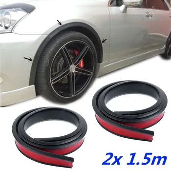 2pc Rubber Universal Rubber Car Wheel Arch Protection Moldings Anti-collision Mudguard Hot Sale Accessories
2pc Rubber Universal Rubber Car Wheel Arch Protection Moldings Anti-collision Mudguard Hot Sale Accessories