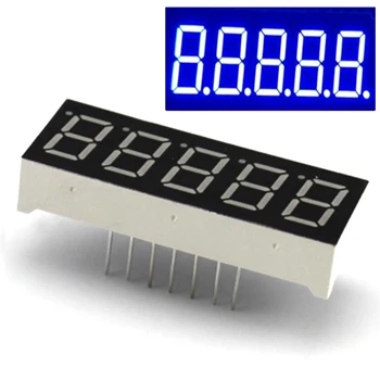 0.36 inch 5 Digital Led Display 7 Seg Segment Common Cathode Blue
0.36 inch 5 Digital Led Display 7 Seg Segment Common Cathode Blue