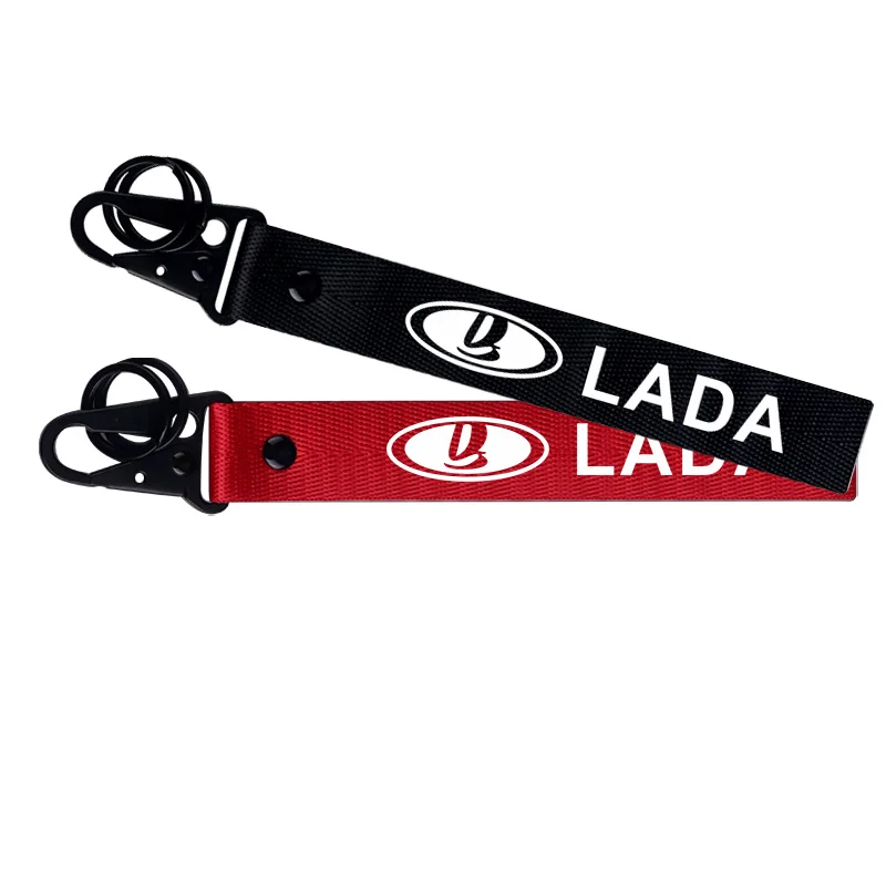 NEW Nylon Ribbon Key Chain Key Ring Car Logo for Lada Niva Kalina Priora Granta Largus Vaz Samara 2110 Keyring Car Styling
NEW Nylon Ribbon Key Chain Key Ring Car Logo for Lada Niva Kalina Priora Granta Largus Vaz Samara 2110 Keyring Car Styling