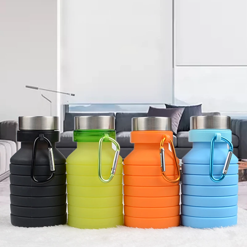 20Pcs 550ML Portable Silicone Folding Kettle Retractable Outdoor Hiking Travel Folding Sports Bottle
20Pcs 550ML Portable Silicone Folding Kettle Retractable Outdoor Hiking Travel Folding Sports Bottle