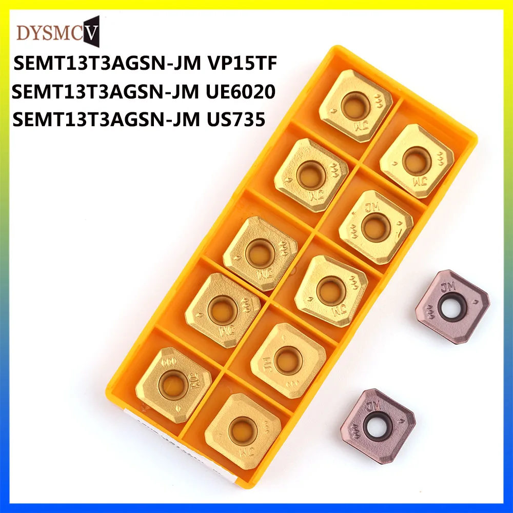 SEMT13T3AGSN-JM VP15TF UE6020 US735 High quality milling tool carbide insert lathe tool CNC milling insert carbide cutting tool
SEMT13T3AGSN-JM VP15TF UE6020 US735 High quality milling tool carbide insert lathe tool CNC milling insert carbide cutting tool