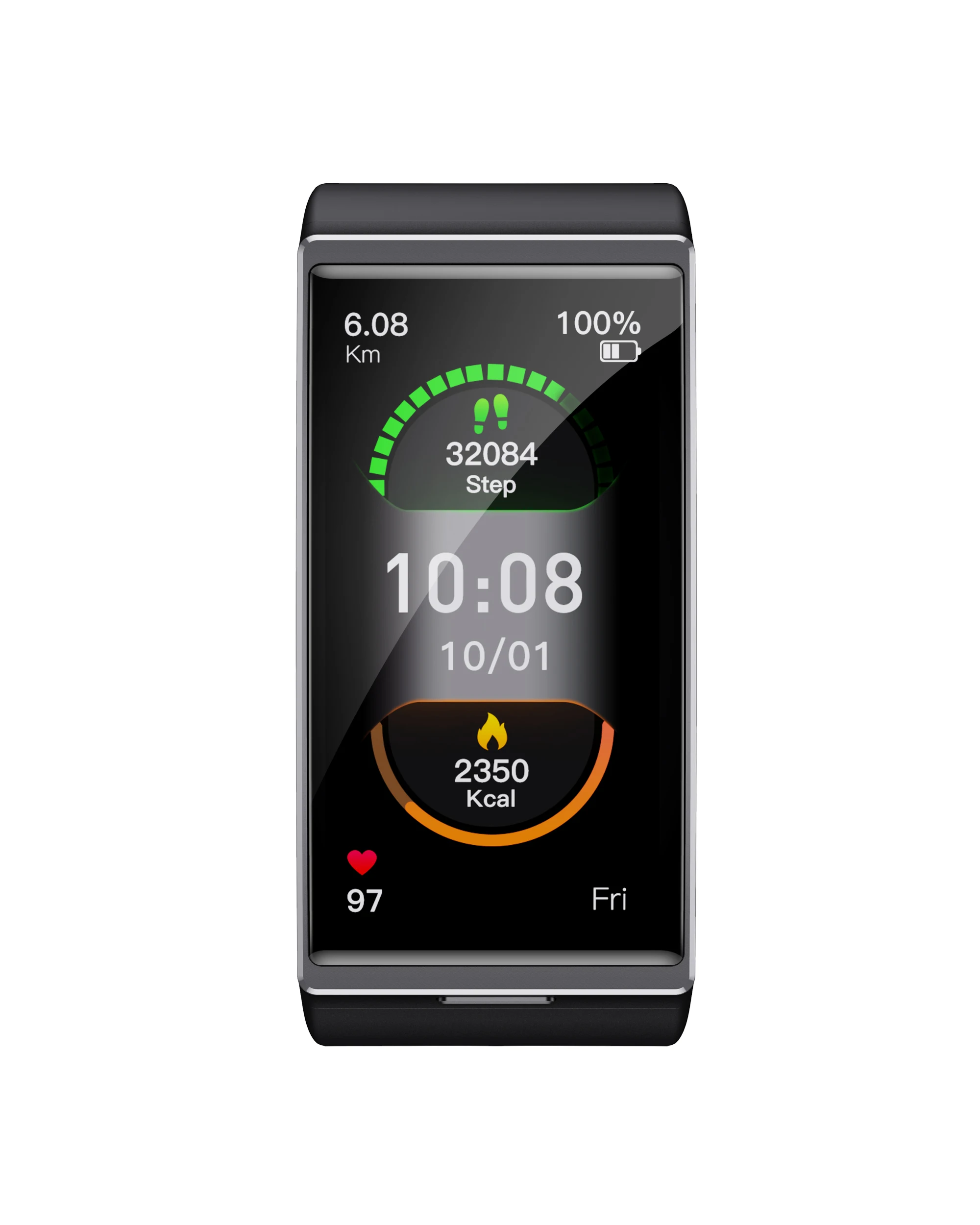 FUCHE martwatch Global Version Curved Screen Titanium Body Sleep Monitoring Water Resistant Multi Sports Modes VS Amazfit X | Электроника