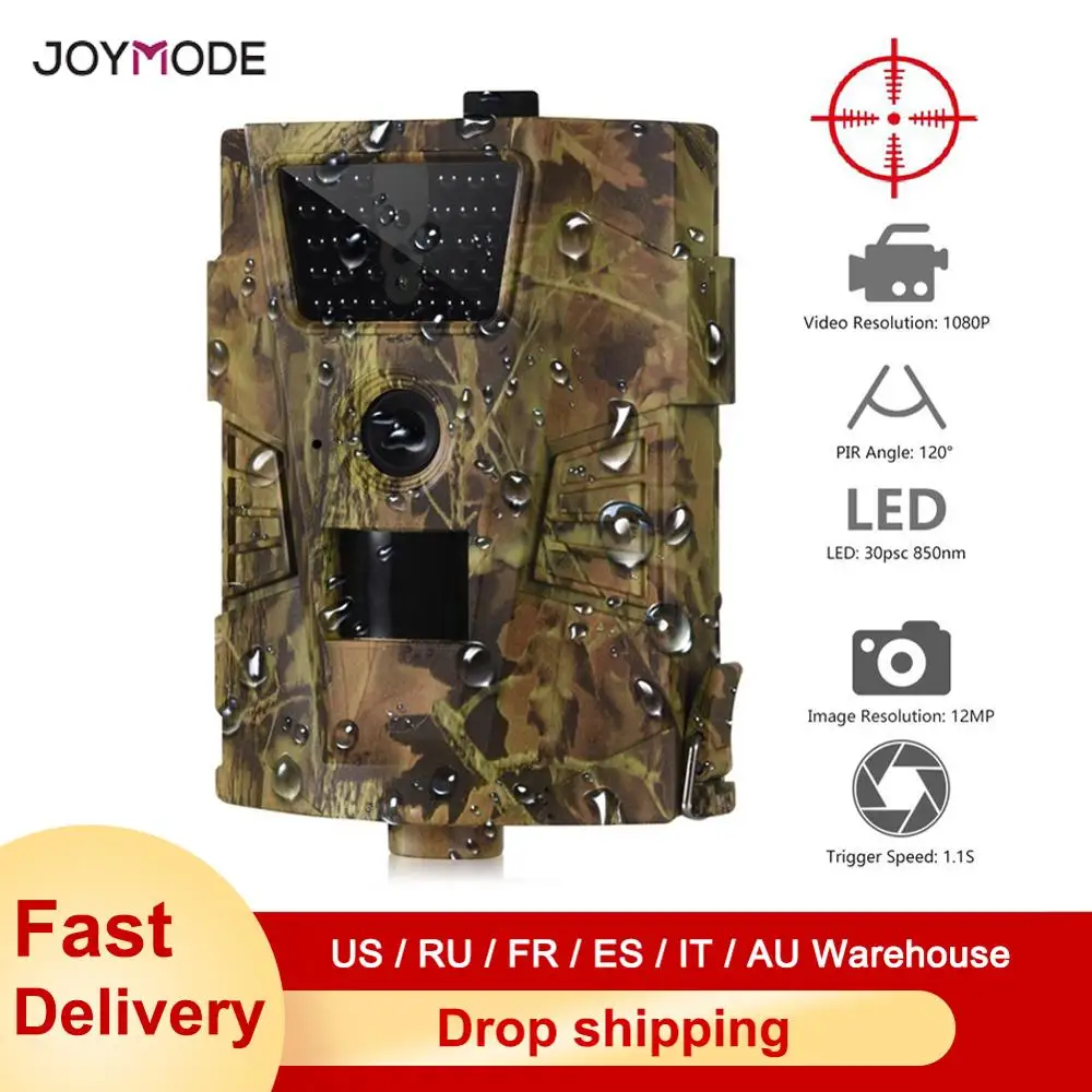 Suntekcam HT-001B Trail Camera 12MP 1080P 30pcs Infrared LEDs 850nm Hunting Camera IP54 Waterproof 120 Degree Angle Wild Camera
Suntekcam HT-001B Trail Camera 12MP 1080P 30pcs Infrared LEDs 850nm Hunting Camera IP54 Waterproof 120 Degree Angle Wild Camera