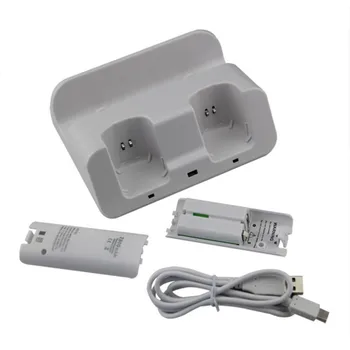 2 In1 Dual Chargers Controller Charging Station With 2800mAh Battery Set For WII Remote & WII U Gamepad Chargers
2 In1 Dual Chargers Controller Charging Station With 2800mAh Battery Set For WII Remote & WII U Gamepad Chargers