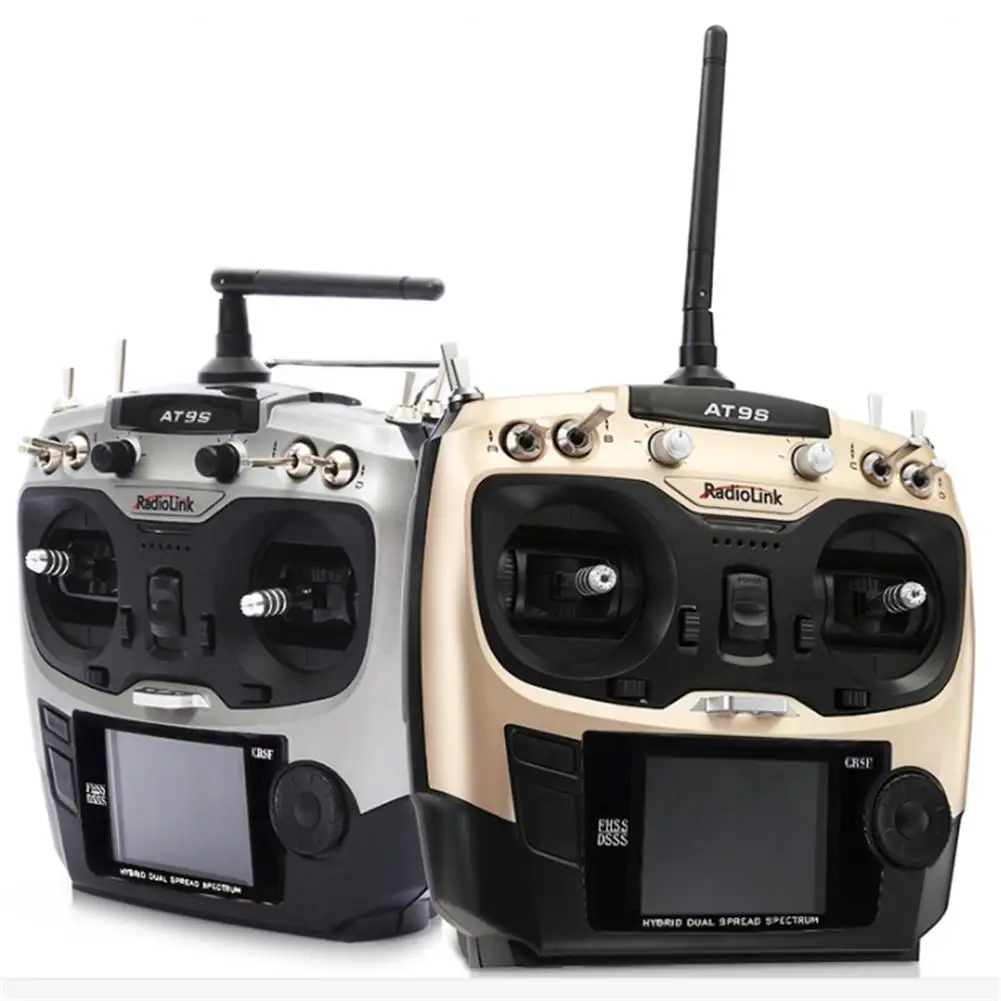 Radiolink 2019 AT9S Pro TX 10/12CH RC Radio Controller T8S Crossfire Protocols with R12DSM RX 2.4G for Racing Drone Mode 1/2
Radiolink 2019 AT9S Pro TX 10/12CH RC Radio Controller T8S Crossfire Protocols with R12DSM RX 2.4G for Racing Drone Mode 1/2