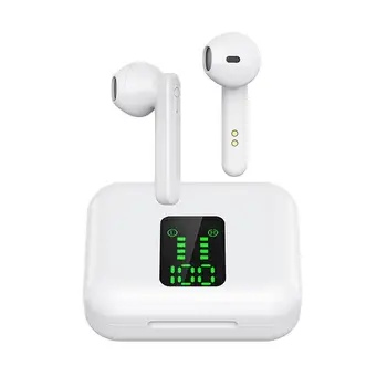 X15 TWS Bluetooth Wireless Earphone LED Display Bluetooth 5.0 Sport Headset Earbuds Airbuds with Charging Case r30
X15 TWS Bluetooth Wireless Earphone LED Display Bluetooth 5.0 Sport Headset Earbuds Airbuds with Charging Case r30