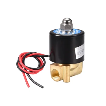 uxcell 1/4" PT DC12V Brass Normally Closed Direct Acting Electric Solenoid Valve
uxcell 1/4" PT DC12V Brass Normally Closed Direct Acting Electric Solenoid Valve