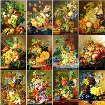 Evershine 5D DIY Diamond Painting Fruit Full Square Round Diamond Embroidery Cross Stitch Kit Mosaic Kitchen Home Decoration
Evershine 5D DIY Diamond Painting Fruit Full Square Round Diamond Embroidery Cross Stitch Kit Mosaic Kitchen Home Decoration