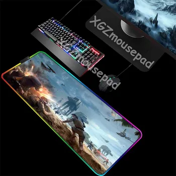 XGZ Fighter Soldier HD Home Computer Keyboard Desk Mat Black Lock Edge Star Wars Custom Large RGB Mouse Pad Rubber Non-slip Xxl
XGZ Fighter Soldier HD Home Computer Keyboard Desk Mat Black Lock Edge Star Wars Custom Large RGB Mouse Pad Rubber Non-slip Xxl