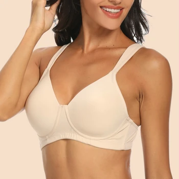 Women's Full Coverage Wire Free Seamless Minimizer Bra Plus Size Underwear 120 F G
Women's Full Coverage Wire Free Seamless Minimizer Bra Plus Size Underwear 120 F G