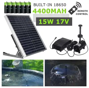 Solar Power Fountain 15W Solar Panel+Brushless Water Pump Kit with Battery Remote Control for Garden Pond Bird Bath
Solar Power Fountain 15W Solar Panel+Brushless Water Pump Kit with Battery Remote Control for Garden Pond Bird Bath
