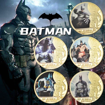 1 Ounce 9999 Gold Batman Commemorative Coin Super Hero Coins with Gift box Collectibles Children's Birthday Cartoon Gifts
1 Ounce 9999 Gold Batman Commemorative Coin Super Hero Coins with Gift box Collectibles Children's Birthday Cartoon Gifts