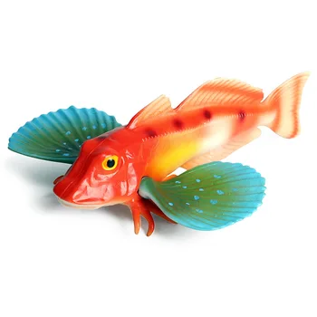 

Beautiful Chelidonichthys kumu Animal Figure Collectible Toys Sea Animal Action Figures Kids Plastic Cement Toys