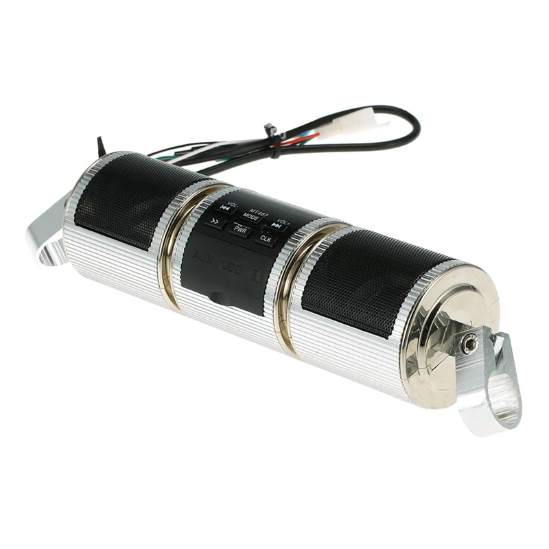 Handlebar Bluetooth Motorcycle Stereo Speaker Audio System Mp3 Atv Utv 4 Wheeler
Handlebar Bluetooth Motorcycle Stereo Speaker Audio System Mp3 Atv Utv 4 Wheeler
