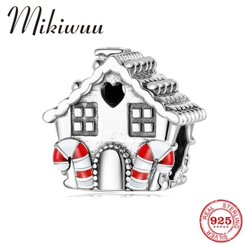 Christmas Happy House 925 Sterling Silver Red Enamel DIY Bead Fine Charm fits Original Mikiwuu Bracelet & Bangles Jewelry Making
Christmas Happy House 925 Sterling Silver Red Enamel DIY Bead Fine Charm fits Original Mikiwuu Bracelet & Bangles Jewelry Making