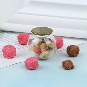 Miniature Furniture Glass Biscuits Mini Can Candy Jar Cover for 1:12 Dollhouse Accessories Transparent with Removable Alloy 1pcs
Miniature Furniture Glass Biscuits Mini Can Candy Jar Cover for 1:12 Dollhouse Accessories Transparent with Removable Alloy 1pcs