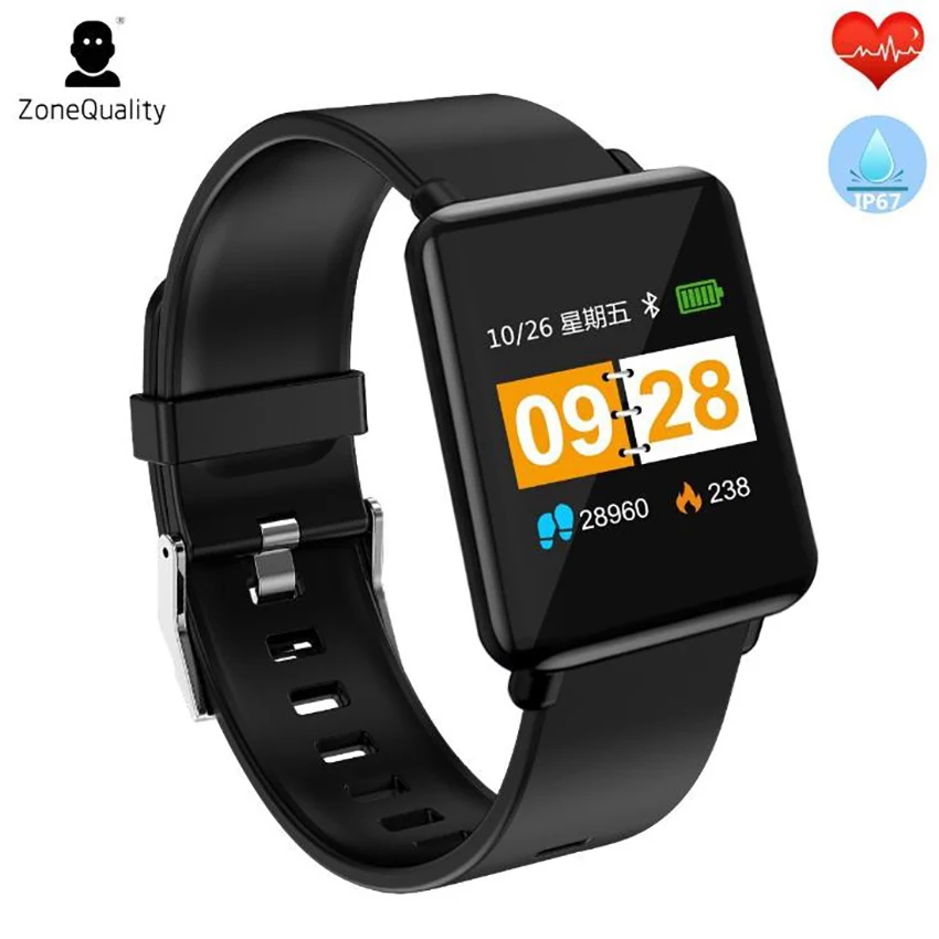 

J10 Smart Band Color Screen Fitness Tracker Blood Oxygen Pressure smart Bracelet Heart Rate Sleep Waterproof pk xiomi mi 3 mi 4