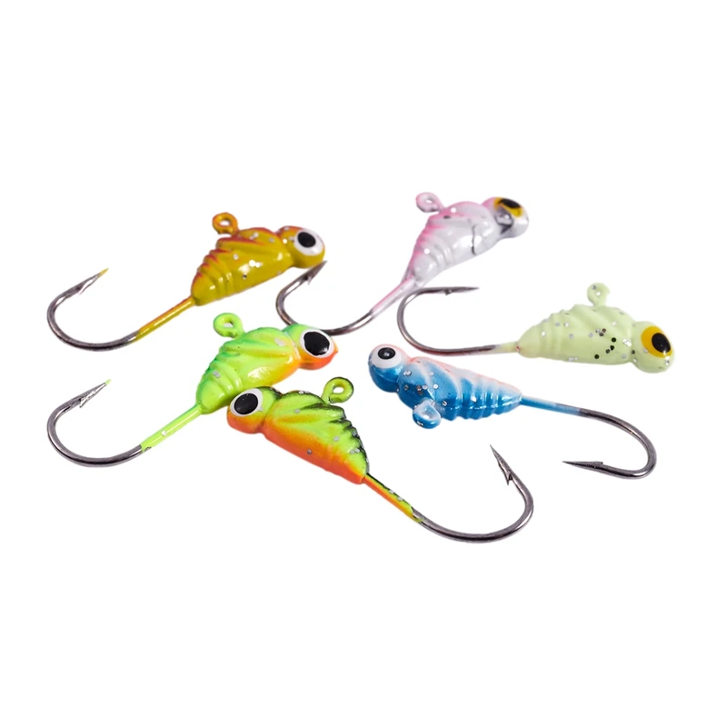 6PCS/Lot Winter Ice Fishing Hook Lure Quality Mini Metal Bait Fish 2.6Cm 1.9G Lead Head Hook Bait Jigging Fishing Tackle
6PCS/Lot Winter Ice Fishing Hook Lure Quality Mini Metal Bait Fish 2.6Cm 1.9G Lead Head Hook Bait Jigging Fishing Tackle