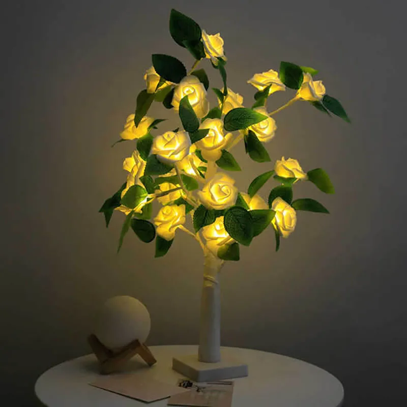 Rose flower tree lamp led valentine's day gift interior girl room decoration lamp girl heart bedroom glowing tree
Rose flower tree lamp led valentine's day gift interior girl room decoration lamp girl heart bedroom glowing tree