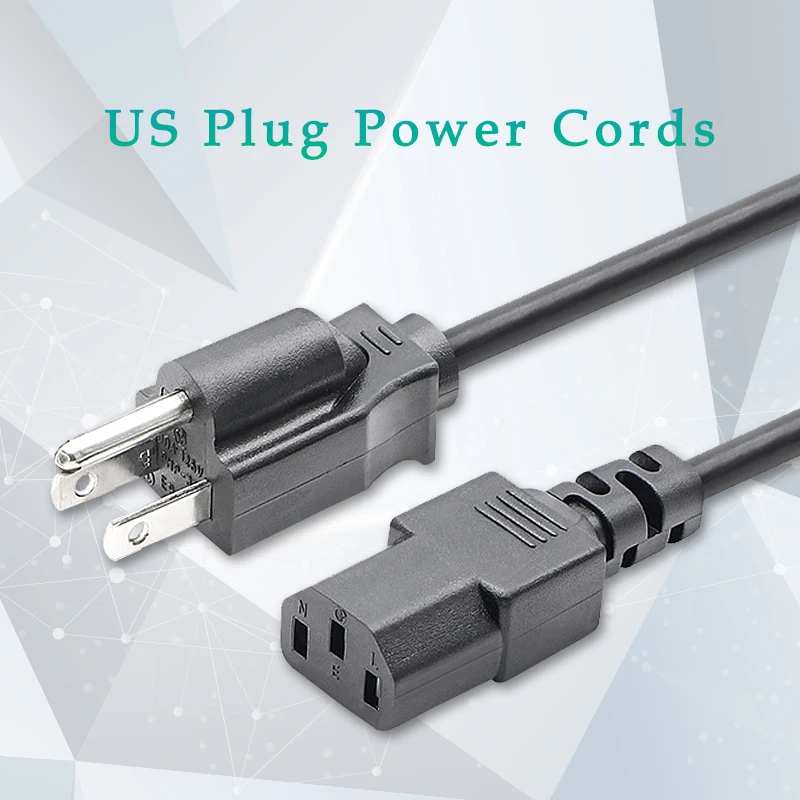 1 PCS Universal Power Cable 1.5 m US Plug Speaker Connector for Desktop Printers Monitors computer
1 PCS Universal Power Cable 1.5 m US Plug Speaker Connector for Desktop Printers Monitors computer