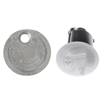 Spark-Plug Gap Gauge Tool Measurement Coin-Type 0.6-2.4mm Range Spark-Plug Gage with MR552781 Fuel Filter Replacement
Spark-Plug Gap Gauge Tool Measurement Coin-Type 0.6-2.4mm Range Spark-Plug Gage with MR552781 Fuel Filter Replacement