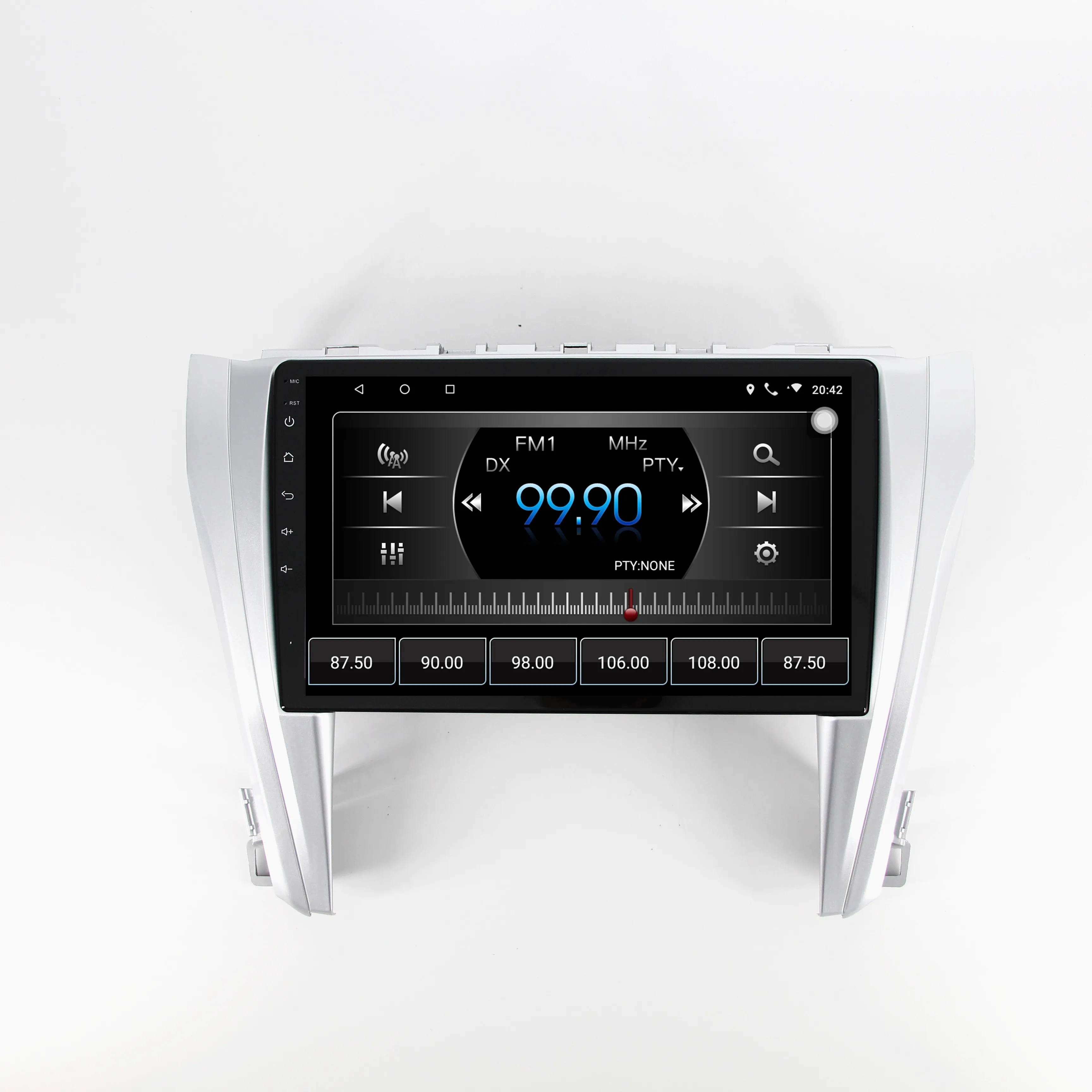 Excellent 1din car Android8.1 Multimedia Player 8core RAM4G gps navigation for Toyota camry 2015 2016 2017 with BT WIFI Vedio 4