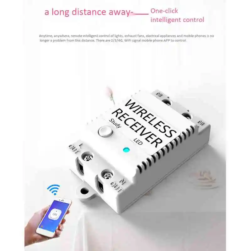 WIFI Smart Switch APP Remote Control Wiring-Free Wireless Remote Control Switch Voice Control
WIFI Smart Switch APP Remote Control Wiring-Free Wireless Remote Control Switch Voice Control