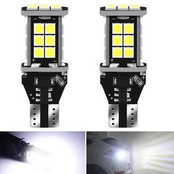 2Pcs T15 W16W LED Canbus LED Super Bright Reversing Light LED Auto Signal Lamp For Toyota Corolla Camry Prado Error Free 6000K
2Pcs T15 W16W LED Canbus LED Super Bright Reversing Light LED Auto Signal Lamp For Toyota Corolla Camry Prado Error Free 6000K