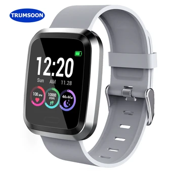 TRUMSOON Smart Watch Bluetooth Sports Band Heart Rate Blood Pressure Steps Fitness Tracker IP68 Band Bracelet for Men Women 
TRUMSOON Smart Watch Bluetooth Sports Band Heart Rate Blood Pressure Steps Fitness Tracker IP68 Band Bracelet for Men Women