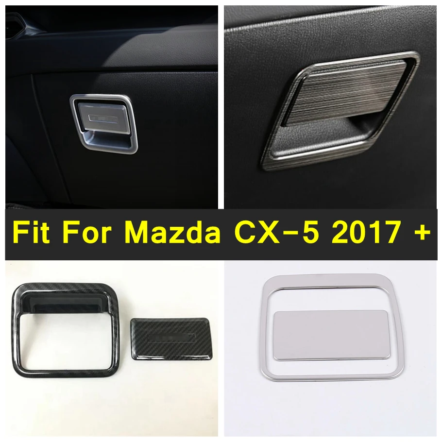 Автомобильный Стайлинг Copilot ящик для хранения перчаток Обложка ручки отделка 2 шт. подходит для Mazda CX-5 CX5 2017 - 2022 ремонт интерьера аксессуары
Автомобильный Стайлинг Copilot ящик для хранения перчаток Обложка ручки отделка 2 шт. подходит для Mazda CX-5 CX5 2017 - 2022 ремонт интерьера аксессуары