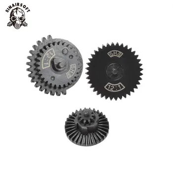 SHS High Quality 12:1 New Type Ultra-high Speed Gear Set Fit Ver.2 / 3 AEG Airsoft Gearbox for Hunting Paintball shooting
SHS High Quality 12:1 New Type Ultra-high Speed Gear Set Fit Ver.2 / 3 AEG Airsoft Gearbox for Hunting Paintball shooting