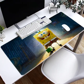 Hot selling item Anime SpongeBob Extended gaming mouse pad large size xl Speed mousepad keyboard desk mat
Hot selling item Anime SpongeBob Extended gaming mouse pad large size xl Speed mousepad keyboard desk mat