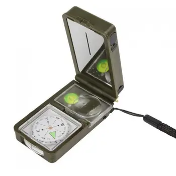 Outdoor Multi-Tool 10 In 1 Compass Hygrometer Thermometer LED Light Whistle Magnifier Ruler Camping Hiking Survival Tool
Outdoor Multi-Tool 10 In 1 Compass Hygrometer Thermometer LED Light Whistle Magnifier Ruler Camping Hiking Survival Tool
