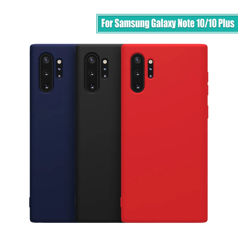 NILLKIN For Samsung Galaxy Note 10 case cover Silicone Smooth Protective Back Cover for Samsung note 10 plus case 6.3‘’ / 6.75‘’
NILLKIN For Samsung Galaxy Note 10 case cover Silicone Smooth Protective Back Cover for Samsung note 10 plus case 6.3‘’ / 6.75‘’