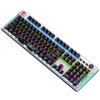 K968 USB Wired Green Switch Backlit Mechanical Gaming Keyboard for PC Computer Mechanical Keyboard Mini Keyboard
K968 USB Wired Green Switch Backlit Mechanical Gaming Keyboard for PC Computer Mechanical Keyboard Mini Keyboard