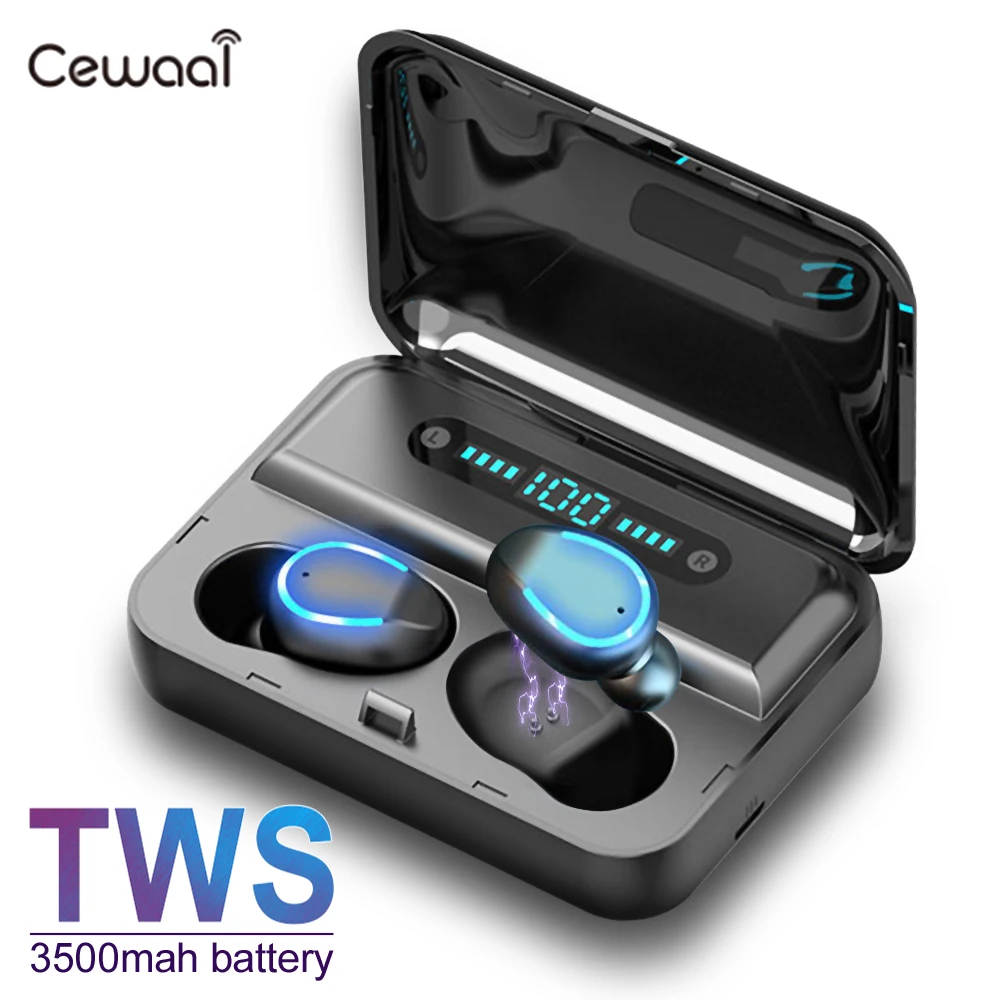 Mini Stereo Earset TWS Headseat Noise Reduction Bluetooth 5.0 Music LED Digital Display 3500mah Power Walking Voice Message Bass
Mini Stereo Earset TWS Headseat Noise Reduction Bluetooth 5.0 Music LED Digital Display 3500mah Power Walking Voice Message Bass