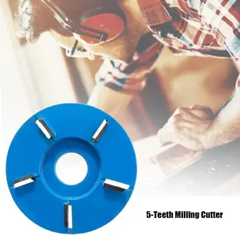 5 Teeth Power Carving Disc Tool Wood Milling Cutter 90mm Diameter 22mm Bore Angle Grinder Angle Grinder Attachment
5 Teeth Power Carving Disc Tool Wood Milling Cutter 90mm Diameter 22mm Bore Angle Grinder Angle Grinder Attachment