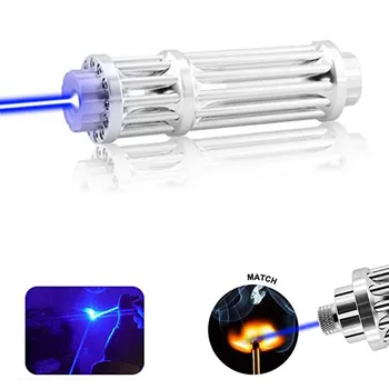Most Powerful Blue Laser torch lazer Pointer High Power Military 450nm laser sight Pen Adjustable Focus Burning Matches
Most Powerful Blue Laser torch lazer Pointer High Power Military 450nm laser sight Pen Adjustable Focus Burning Matches