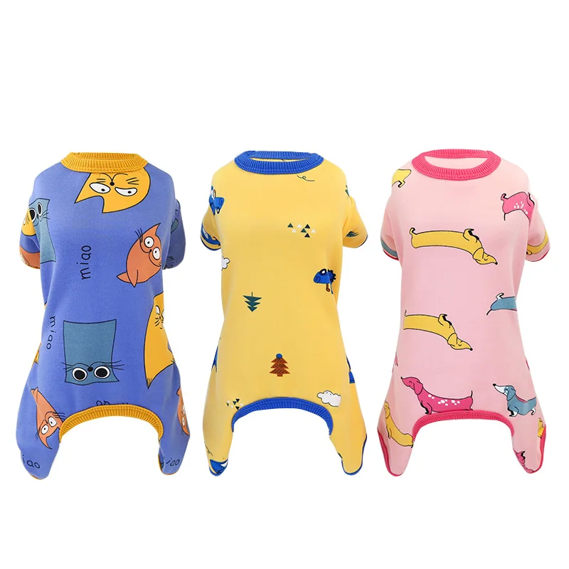 Pet Autumn Winter Thickened Four Legged Clothes Cute Cartoon Printed Home Clothes
Pet Autumn Winter Thickened Four Legged Clothes Cute Cartoon Printed Home Clothes