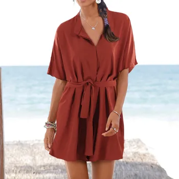 Free ShippingBoho Solid dress women summer nature V-Neck large size dresses Short Sleeve Long Ruffled dress woman With
Free ShippingBoho Solid dress women summer nature V-Neck large size dresses Short Sleeve Long Ruffled dress woman With