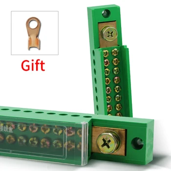 1pcs Connection Distribution Box 1-in 16-out Three phase Green Terminal Block Row Junction Metering Box Part Line
1pcs Connection Distribution Box 1-in 16-out Three phase Green Terminal Block Row Junction Metering Box Part Line