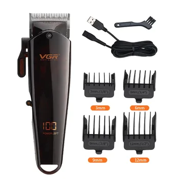 

A-V165 Wholesale salon hair clipper buy online Professional Barber Rechargeable hair cut machine electric hair clipper