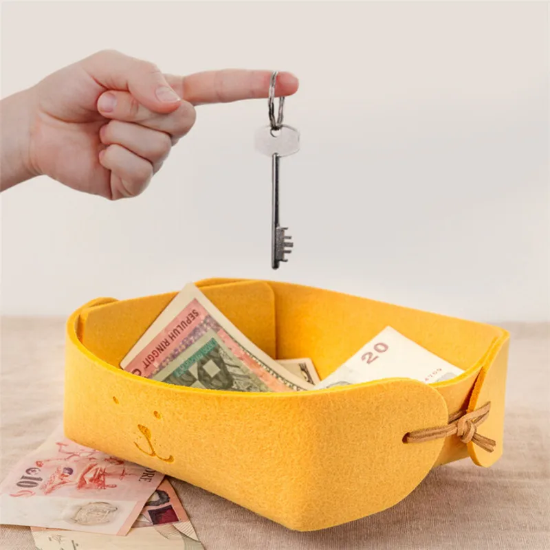 2019 Nordic Home Felt Storage Basket Office Desktop Storage Box Simple Key Jewelry Money Storage Organizer DIY Material
2019 Nordic Home Felt Storage Basket Office Desktop Storage Box Simple Key Jewelry Money Storage Organizer DIY Material