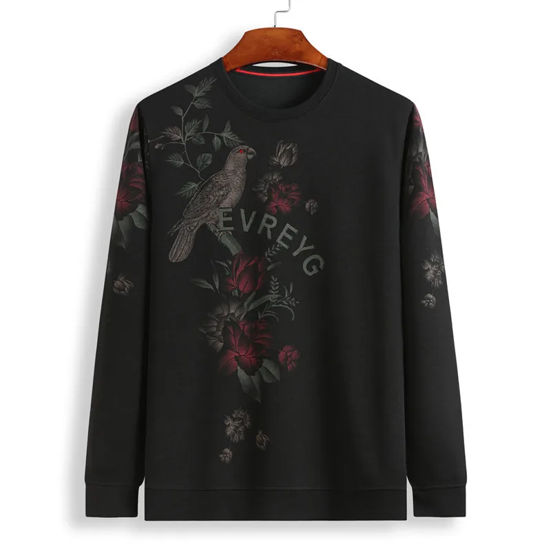Printing Sweater Male Plus Fat plus Size Coat Head Loose Round Neck Trend Fat Man Long Sleeve T Shirt Autumn
Printing Sweater Male Plus Fat plus Size Coat Head Loose Round Neck Trend Fat Man Long Sleeve T Shirt Autumn