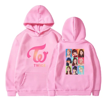 Harajuku Hoodie Womens Twice Print Hip Hop Sweatshirt Men Polerone Bluza Damska Pink Clothes for Girls Streetwear Sweatshirts
Harajuku Hoodie Womens Twice Print Hip Hop Sweatshirt Men Polerone Bluza Damska Pink Clothes for Girls Streetwear Sweatshirts