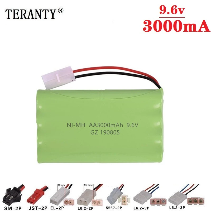 ( H Model ) 9.6v 3000mah NiMH Battery For Rc toy Car Tanks Trains Robot Boat Gun Ni-MH AA 2400mah 9.6v Rechargeable Battery 1Pcs
( H Model ) 9.6v 3000mah NiMH Battery For Rc toy Car Tanks Trains Robot Boat Gun Ni-MH AA 2400mah 9.6v Rechargeable Battery 1Pcs