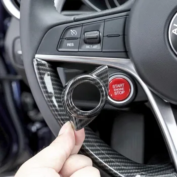Carbon Fiber Car Engine Start Stop Cover Trim 1pc For Alfa Romeo Giulia Stelvio 2017 2018 2019
Carbon Fiber Car Engine Start Stop Cover Trim 1pc For Alfa Romeo Giulia Stelvio 2017 2018 2019